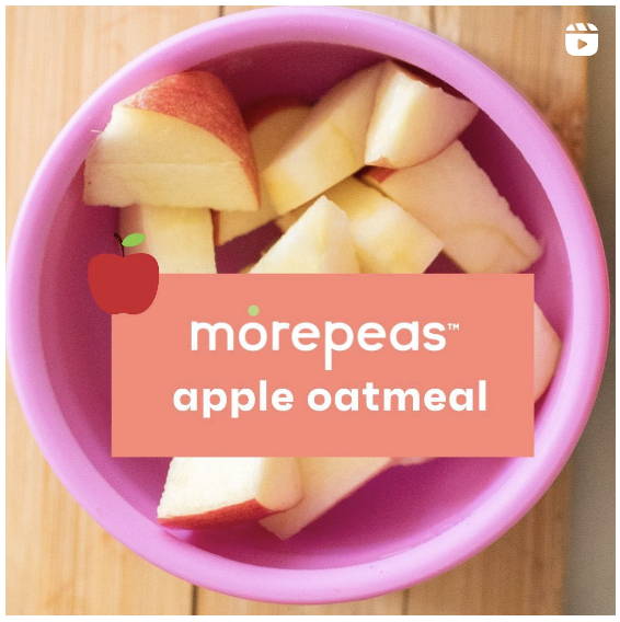 Steamed Apple Oatmeal (Great First Food)