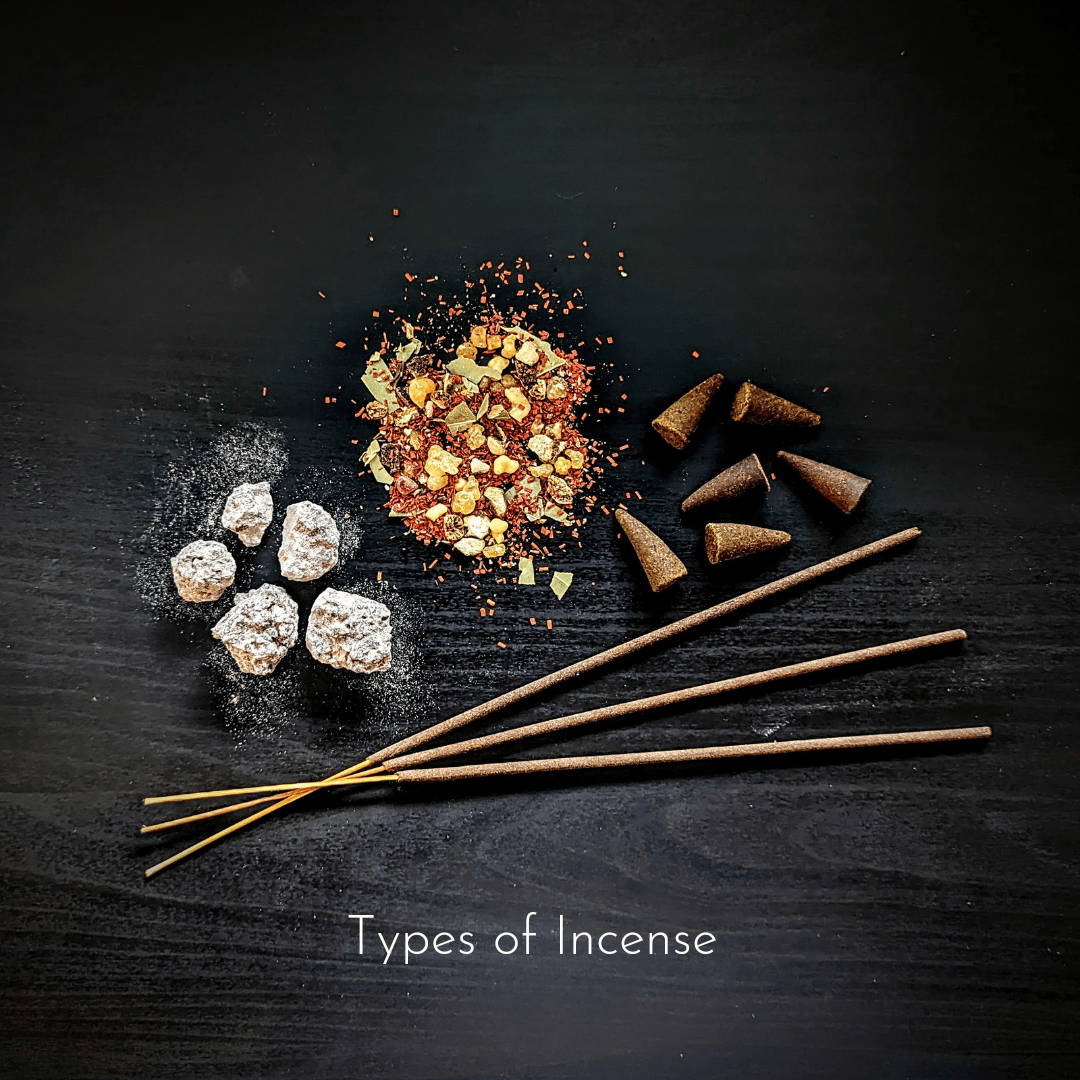 Incense sticks, incense cones, incense resins