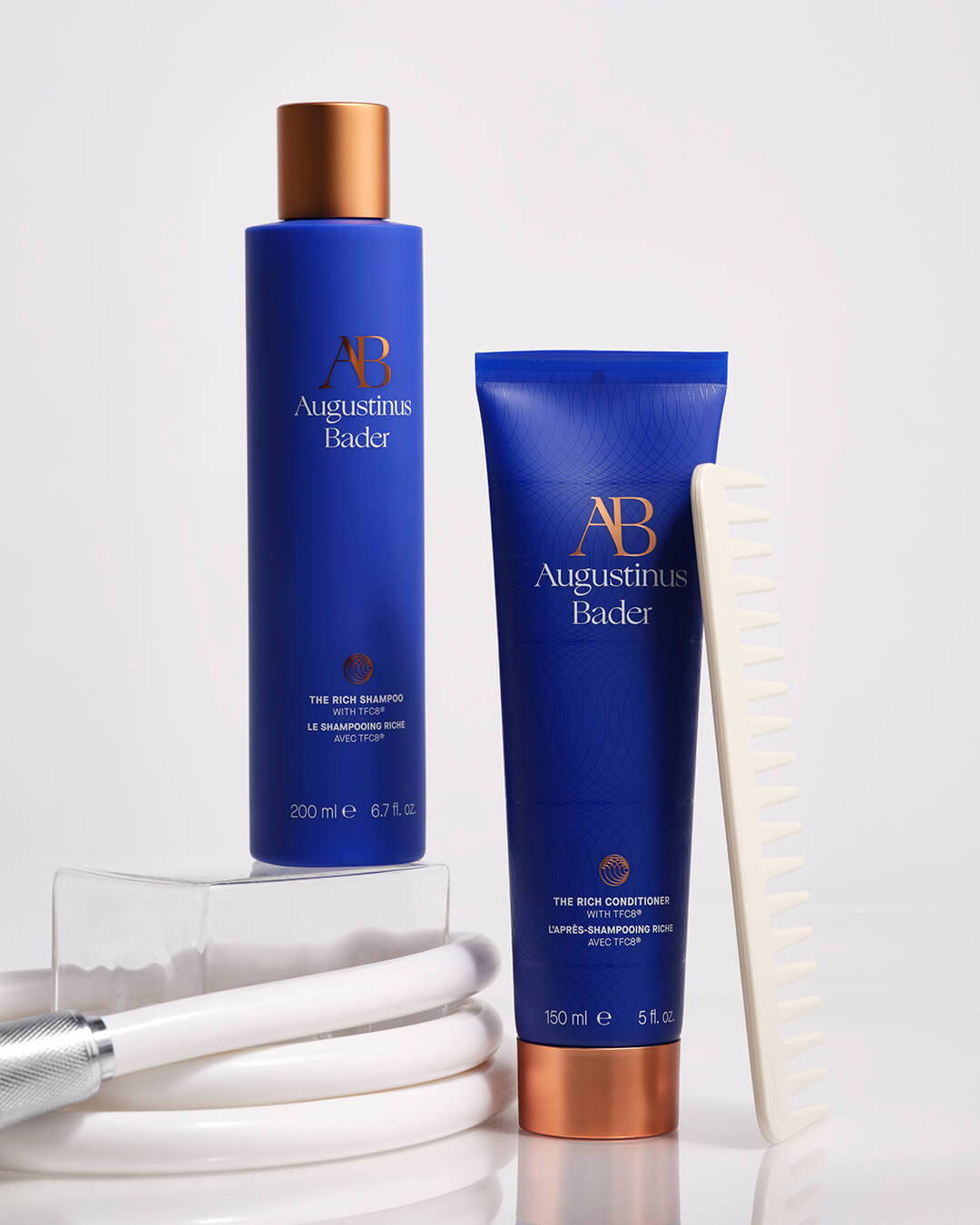 #seo : Les soins : The Rich Shampoo & The Rich Conditioner Augustinus Bader