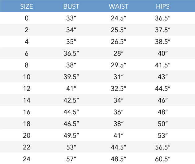 Measurement Guide and Size Chart ...