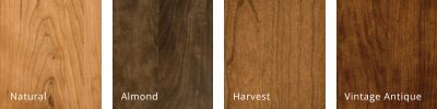 amish tables wood guide popular cherry stains