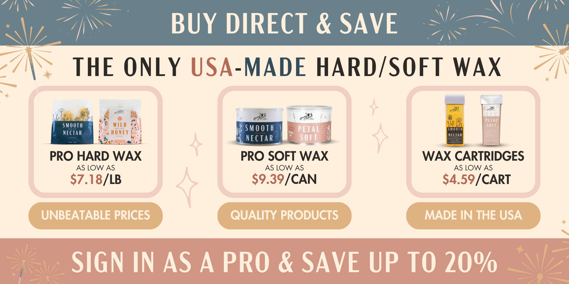 Professional Wax & Waxing Supplies for Estheticians Honeycomb Wax Co.