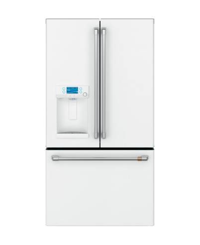 Café™ ENERGY STAR® 22.1 Cu. Ft. Smart Counter-Depth French-Door Refrigerator with Hot Water Dispenser