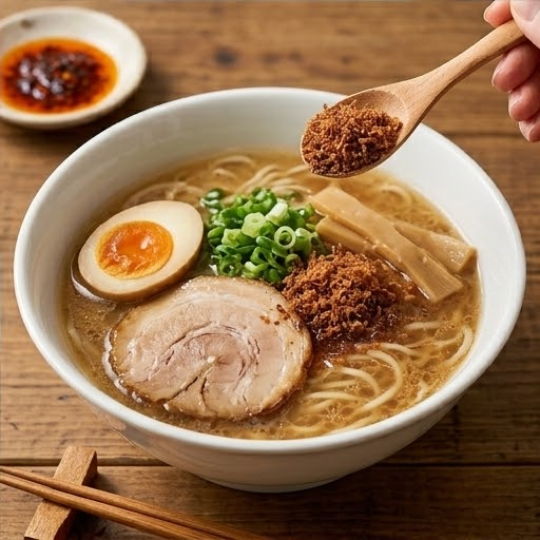 Katsuo Furikake on ramen
