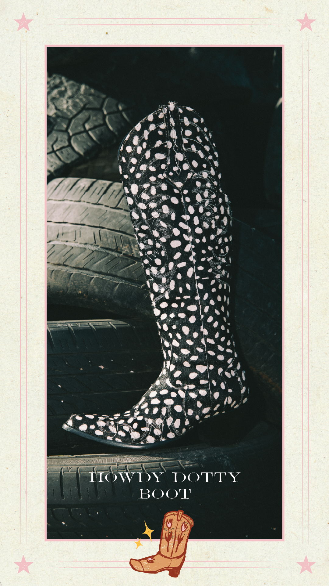 Mother's Day Gift Guide, Howdy Dotty Boot