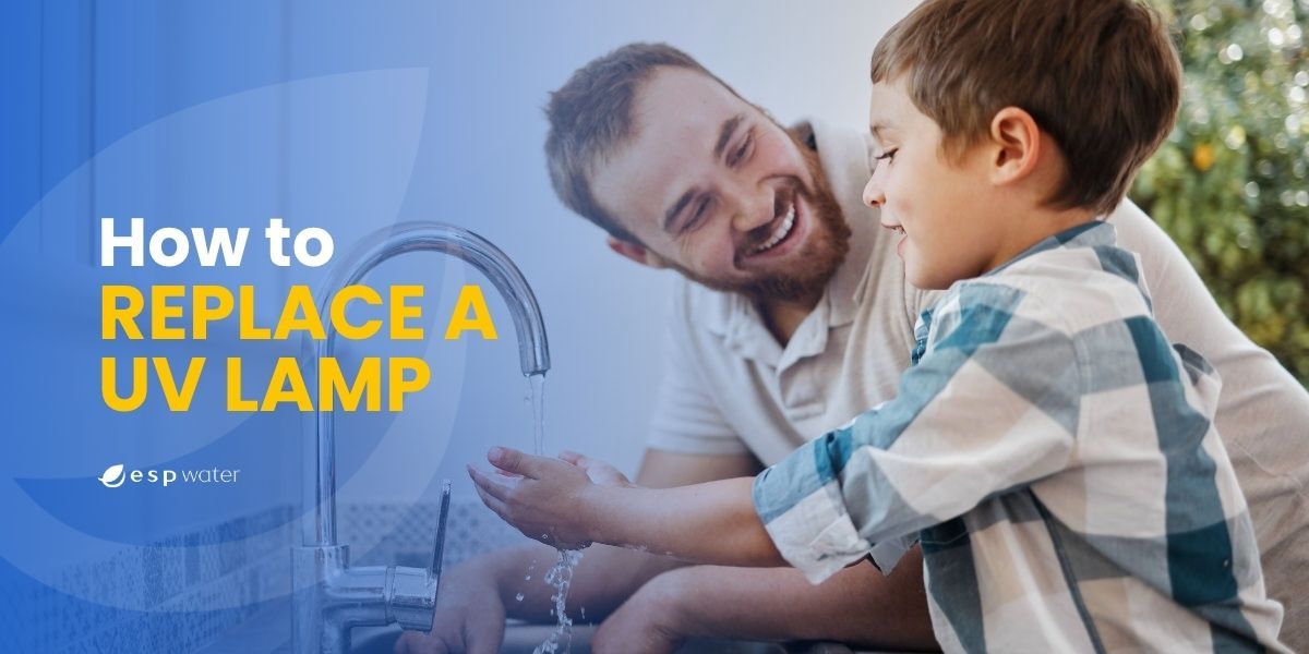 How to replace a UV lamp for clean filtered water