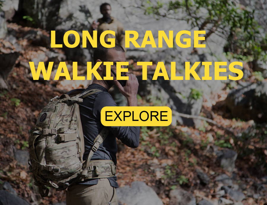 LONG RANGE TWO WAY RADIOS | WALKIE TALKIES