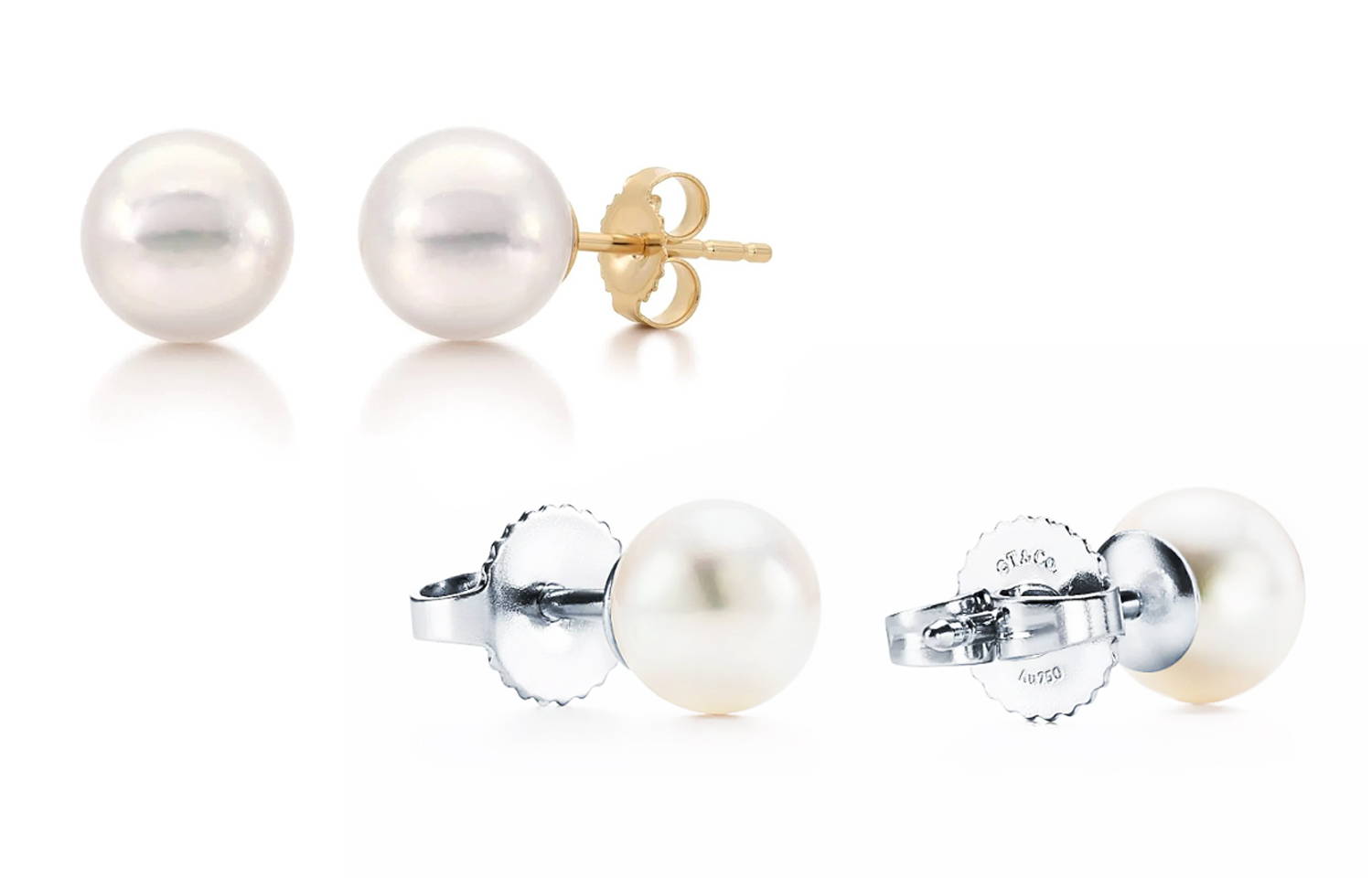 Akoya Pearl Stud Earrings Comparison Tiffany vs Pearls of Joy