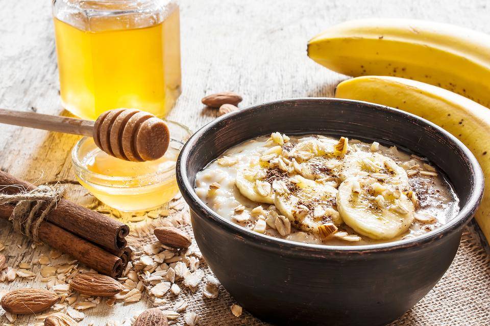 Banana Oatmeal Honey Mask