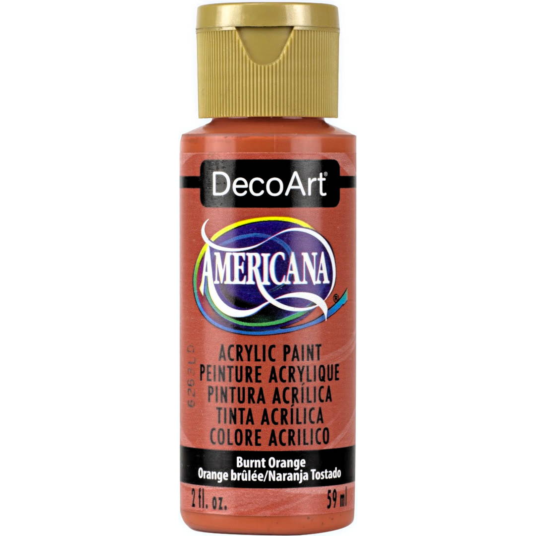 Burnt Orange Americana Acrylics DAO16-3 2 ounce bottle