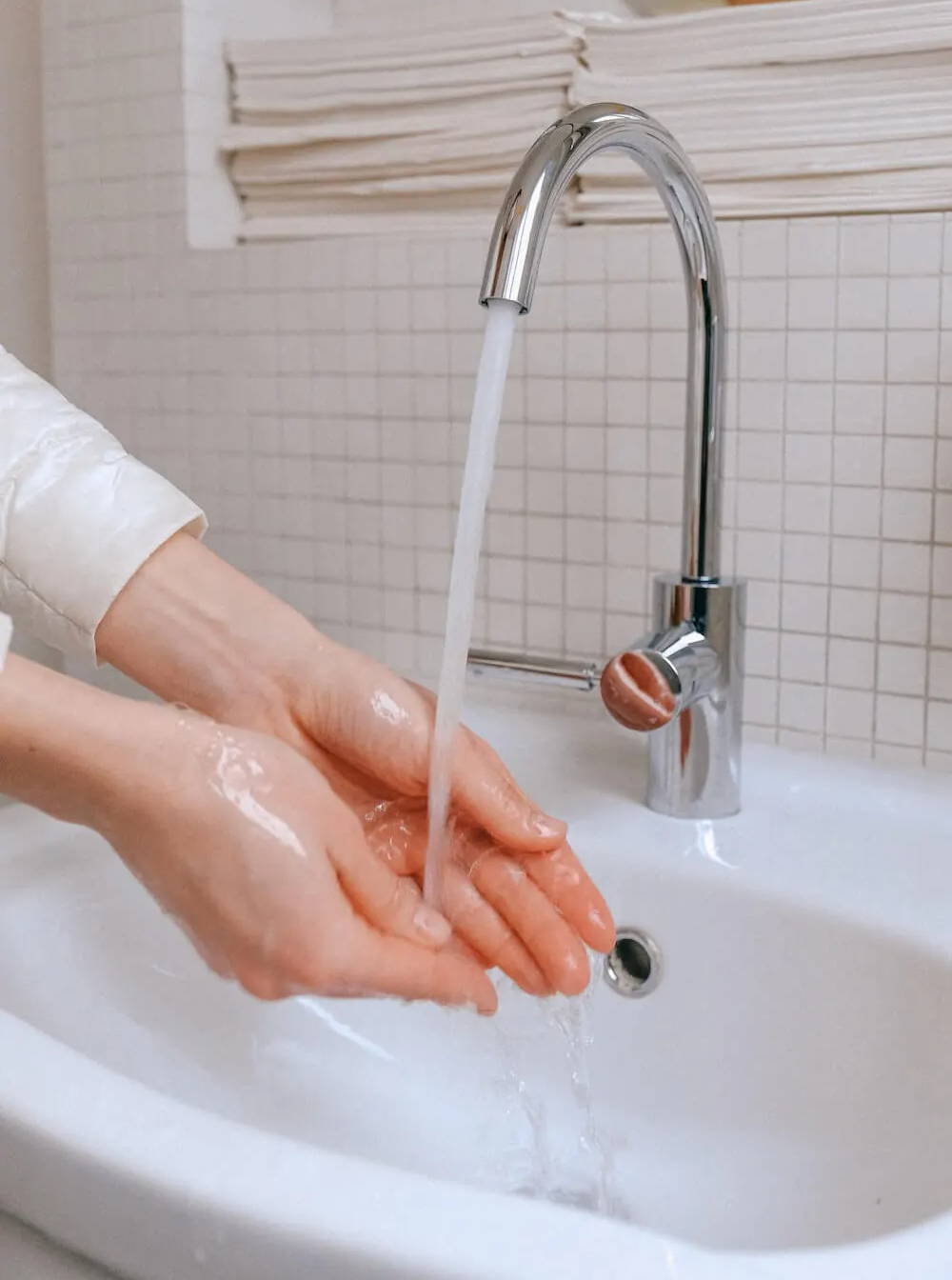 soin des mains et lavage