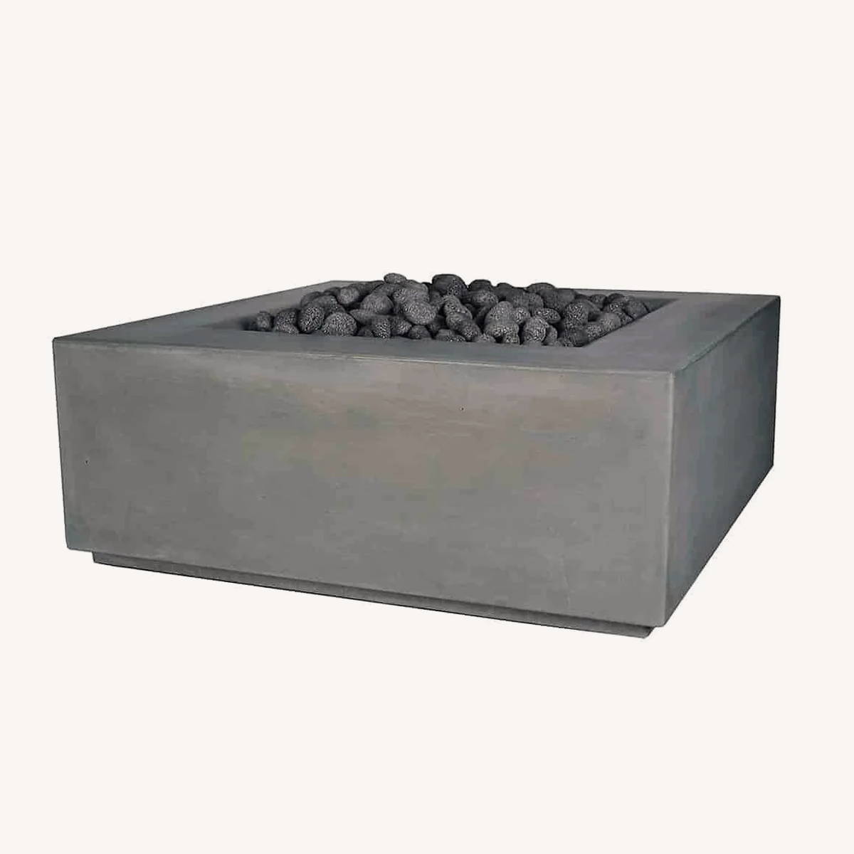 Boxhill's Aura Square Concrete Fire Table