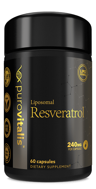 Purovitalis Liposomal Resveratrol capsules product image