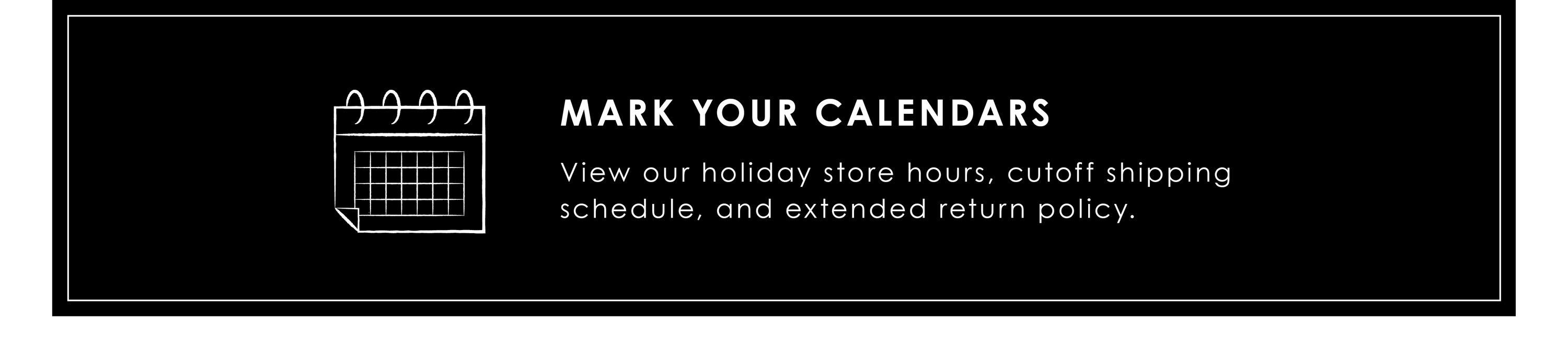 Boyds Holiday information