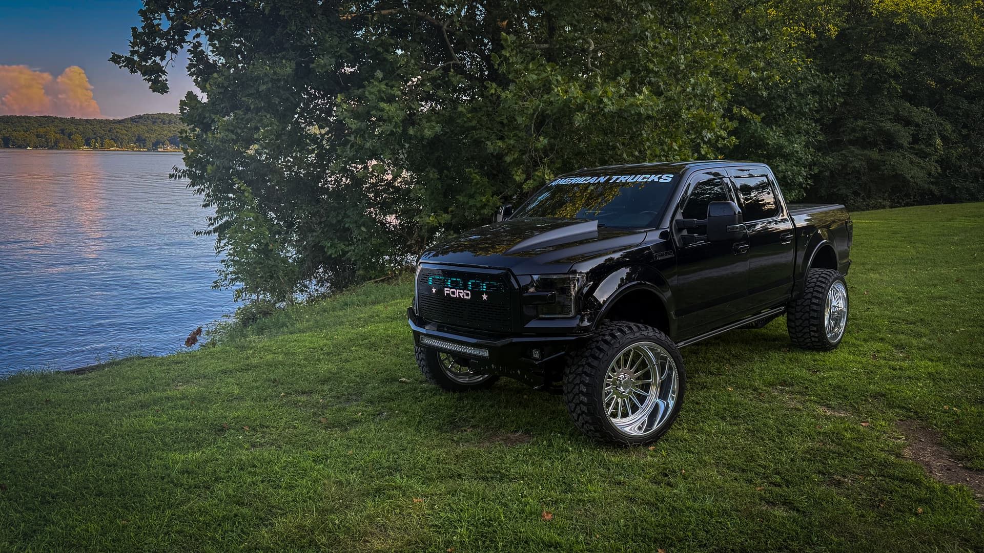 Terry A's 2017 Ford F150 Train Horn Install with Spare Tire Delete Kit