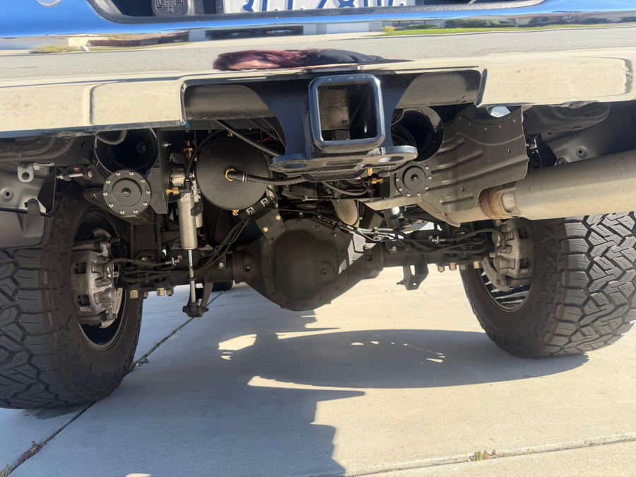 Nicole's 2024 Chevy Silverado 2500 HD Train Horn Install with Stealth Spare Tire Delete Kit