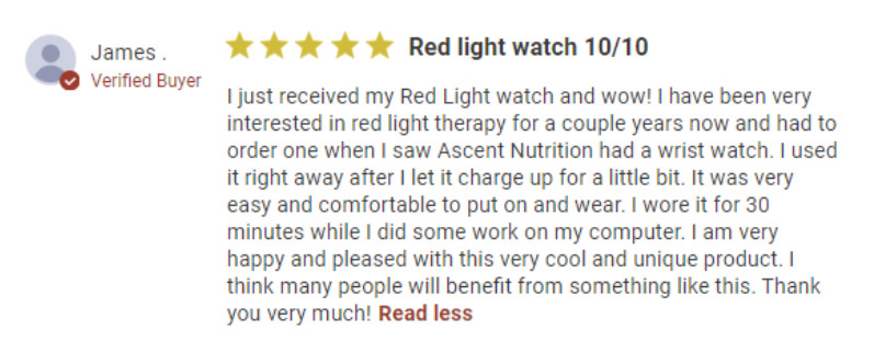 Red light therapy Benefits Infographic