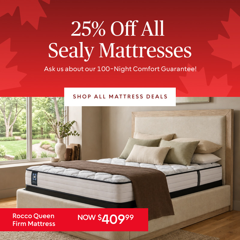 25% Off All Sealy​ Mattresses