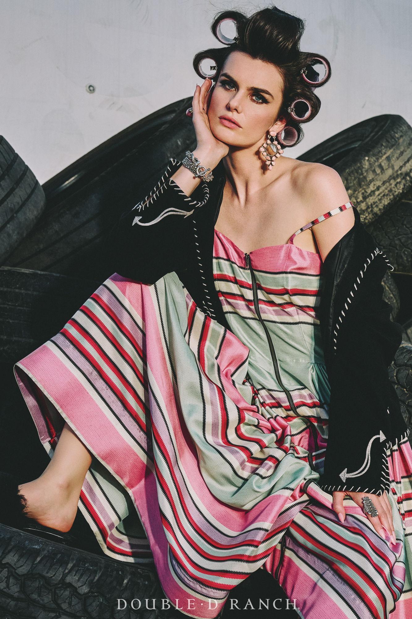 Round Top Serape Dress