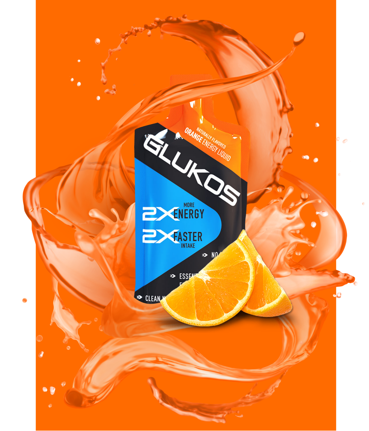 Orange Energy Liquid Gel - 12 Pack