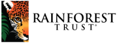 Rainforest Trust logo featuring a jaguar