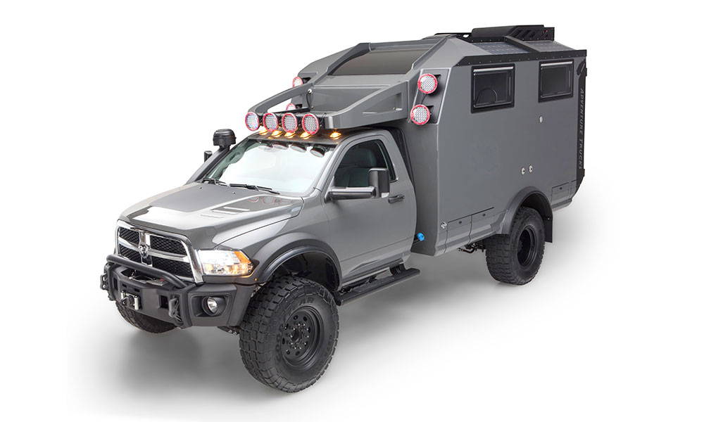 Side view of the Adventure Truck