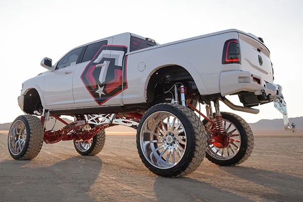 Completed Katrina Train Horn and HornAir 244K setup on Corey's Ram 3500 photo 5