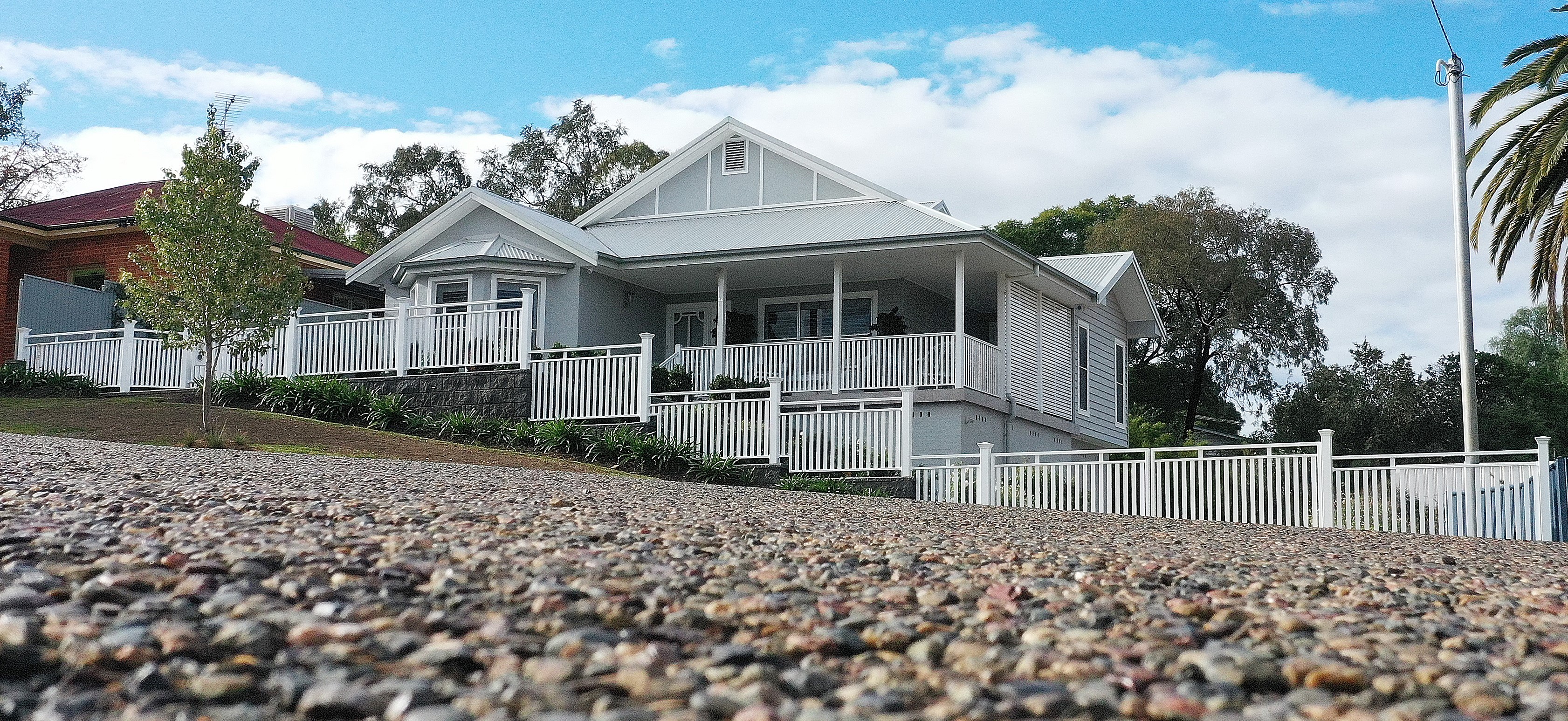 North Haven Fencing - Hampton style elegance with the strength and reliability builders trust.