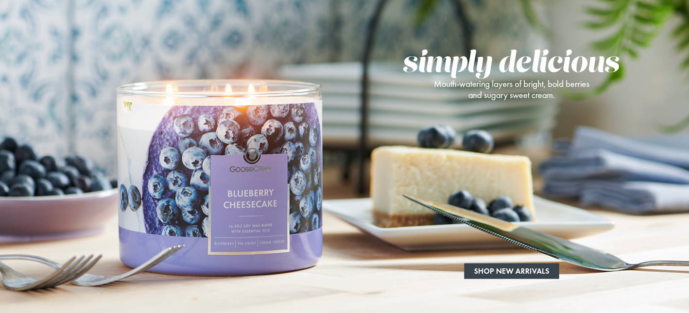 Blueberry Cheesecake- 3-wick candle