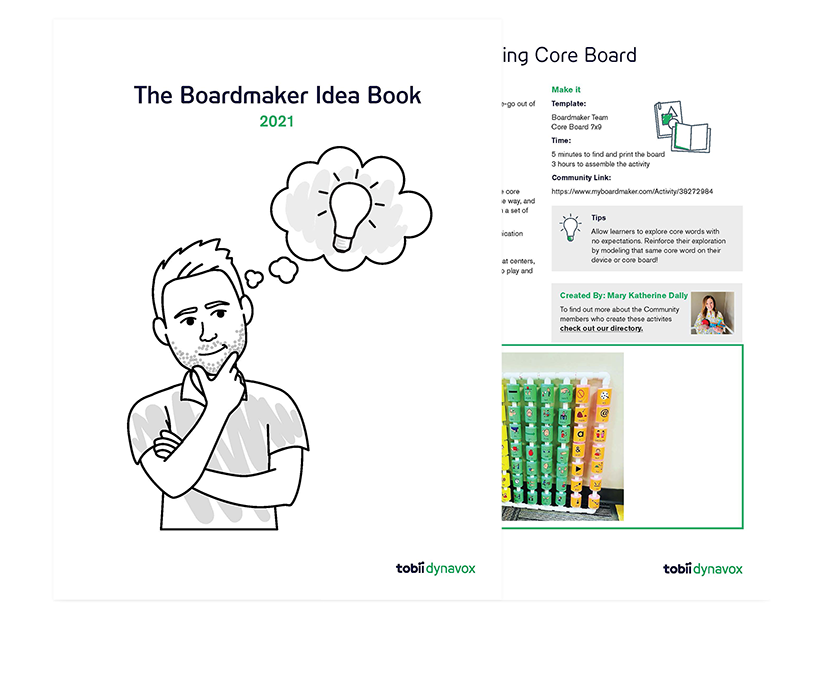 The Boardmaker Idea book
