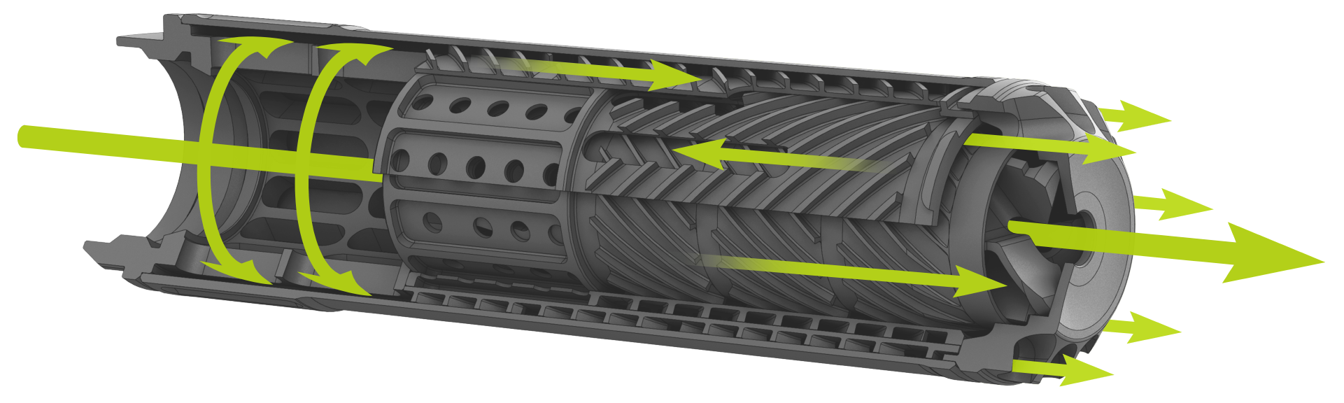 OSS 556 flow through