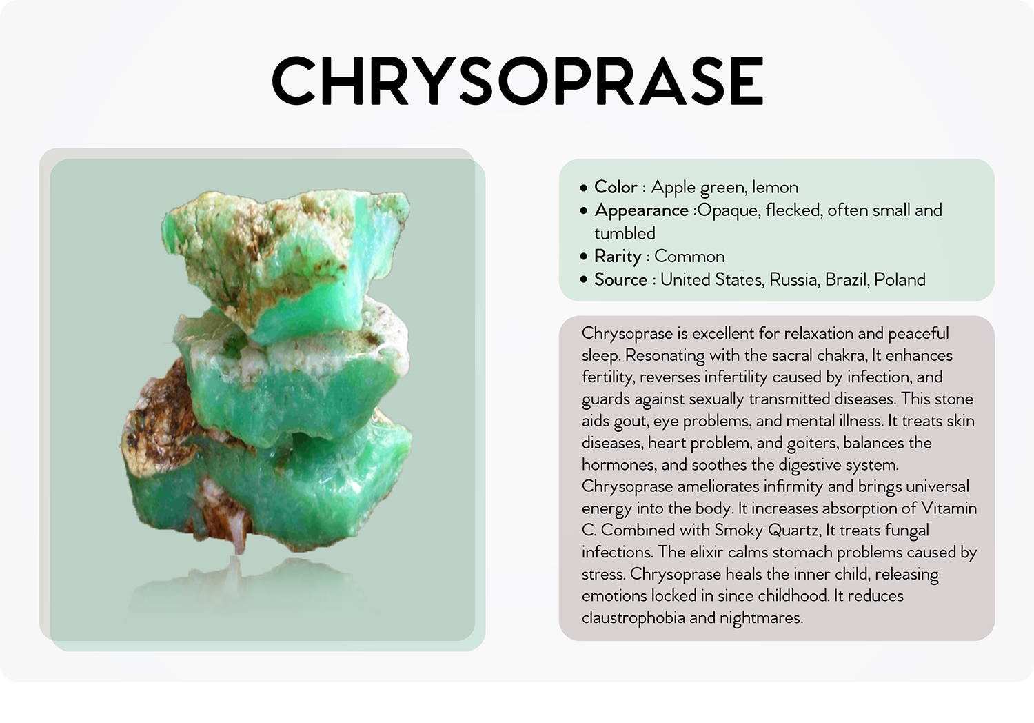 chrysoporase