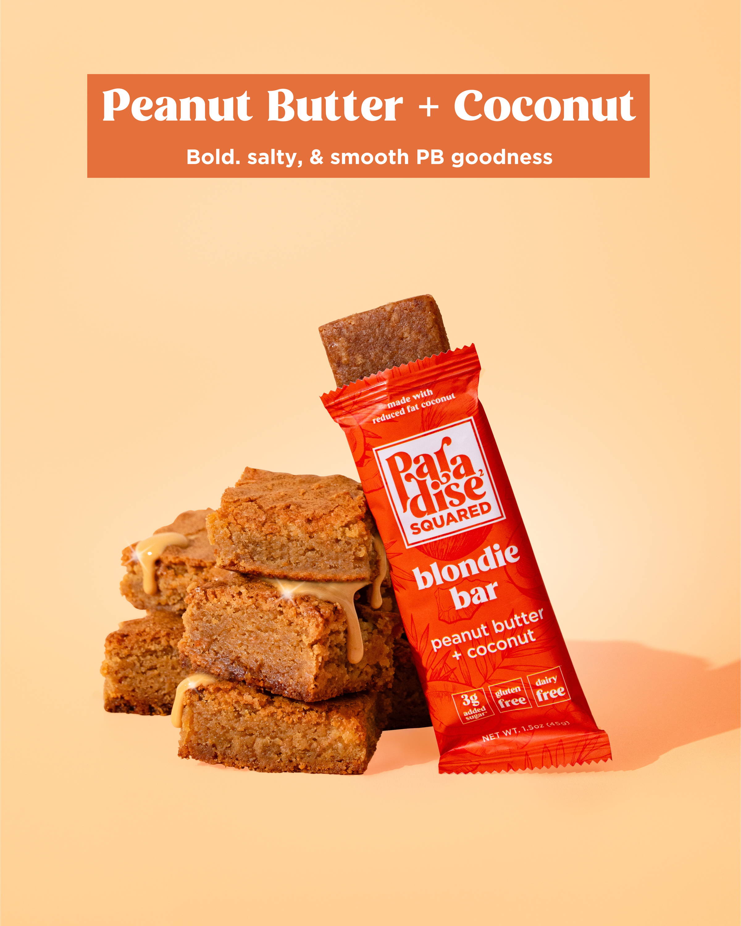 Peanut Butter + Coconut - Bold, salty, & smooth PB goodness
