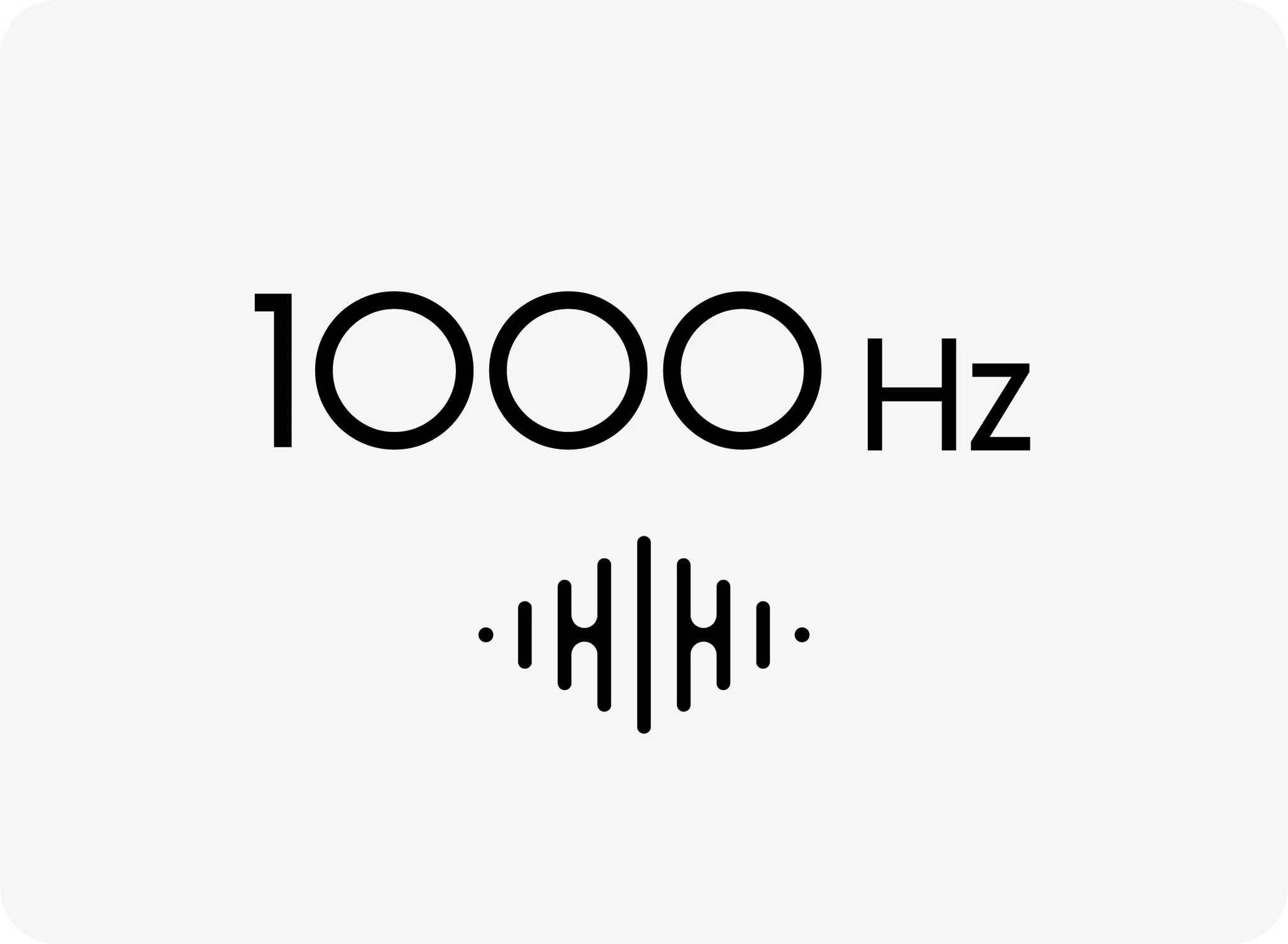 1000Hz polling rate in 2.4G mode