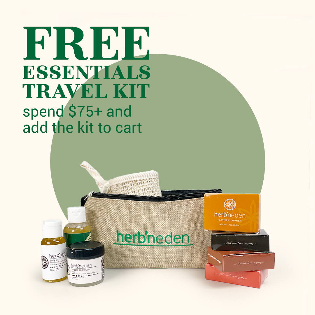 free gift with purchase over $75 during Black Friday Sale at herb'neden