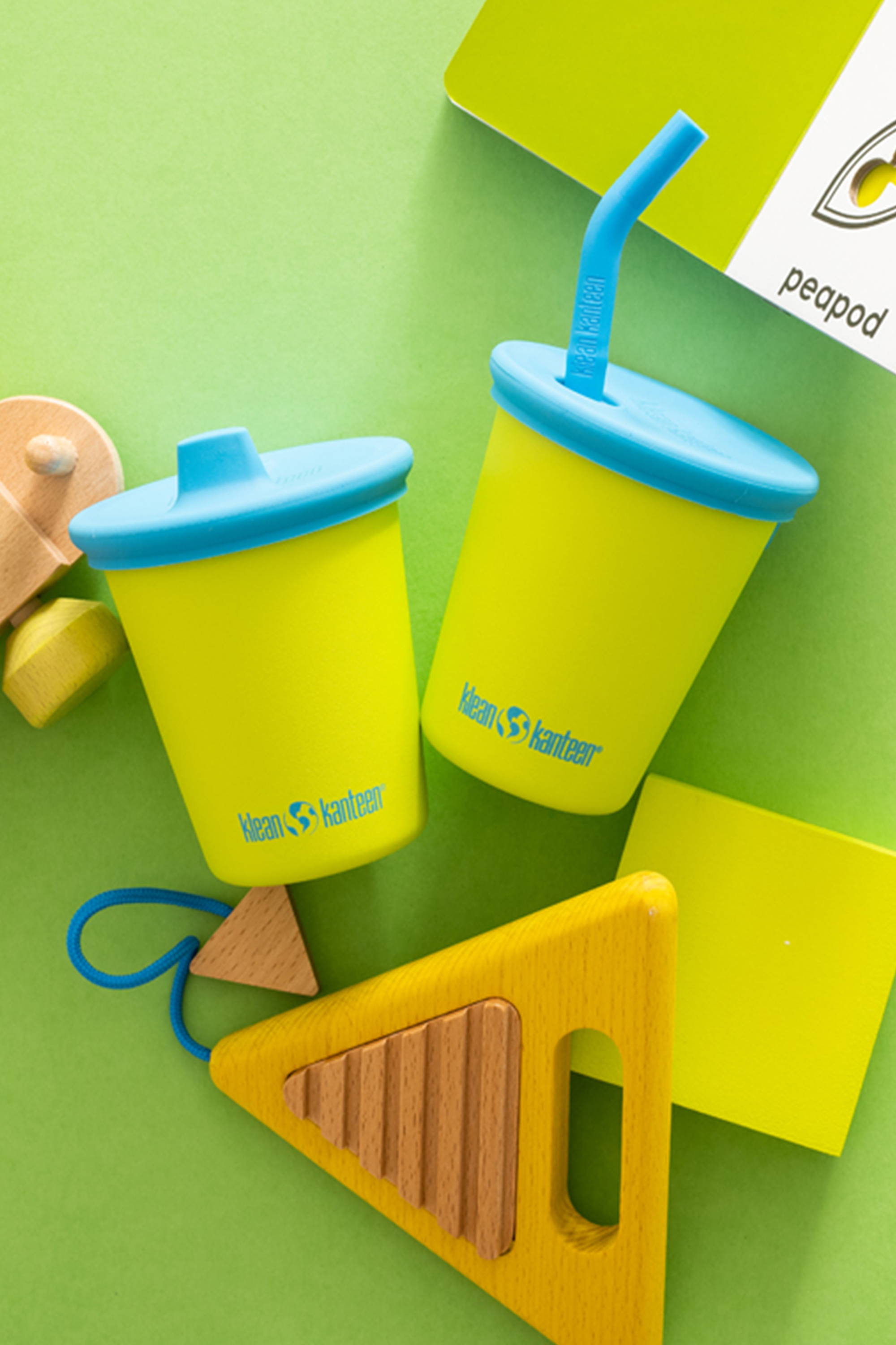 Klean Kid's Cup with Straw and Sippy