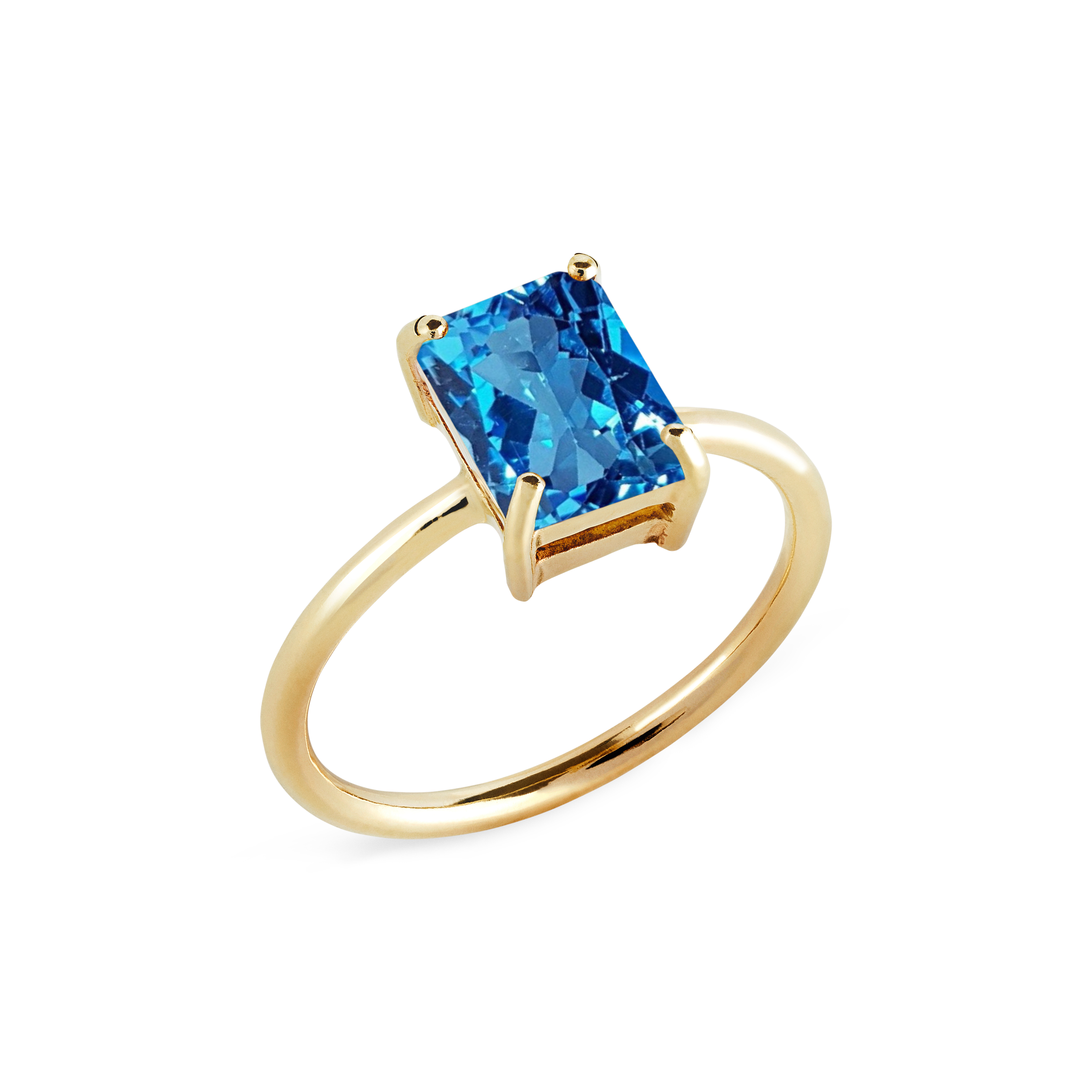 Blue Topaz Andie Ring