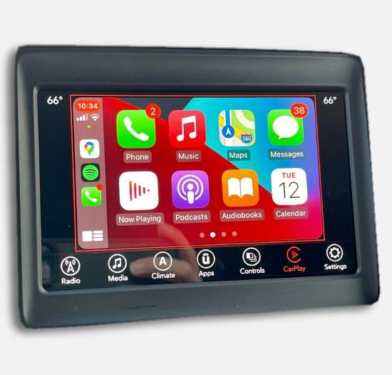 2015-2017 Dodge Charger Challenger UConnect 4 UAG 7-inch Display with Apple CarPlay & Android Auto