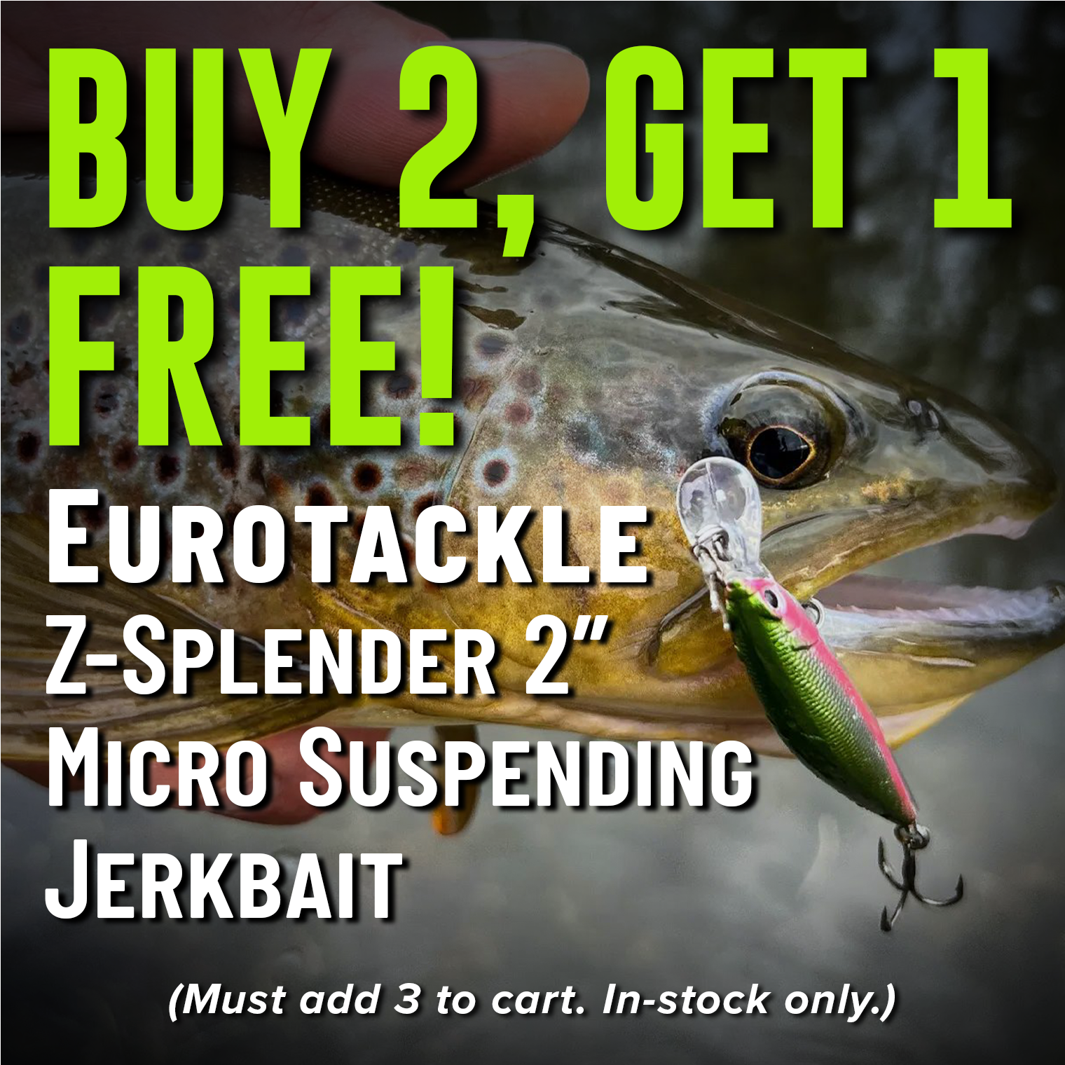 Buy 2, Get 1 Free! Eurotackle Z-Spender 2