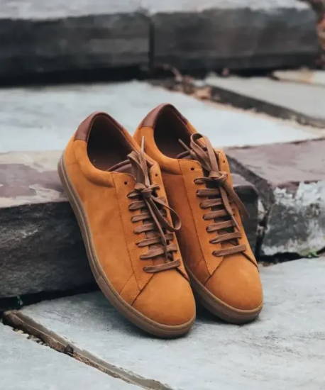 Oliver Cabell Low 1 Suede sneaker