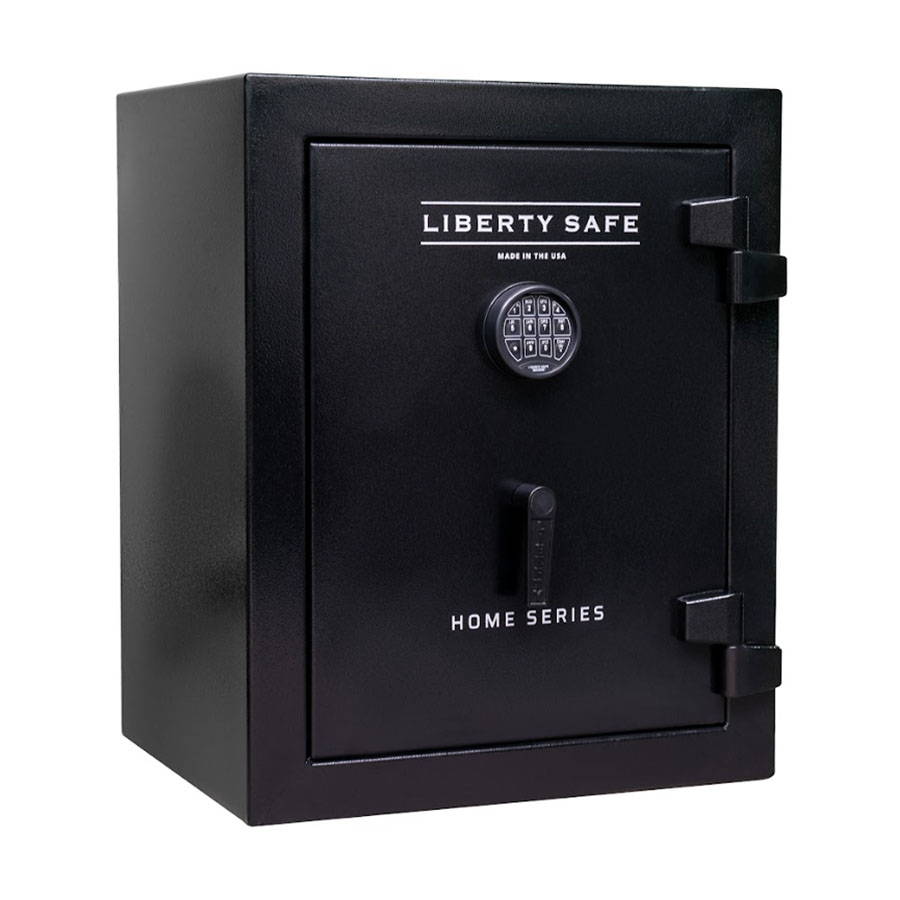 Liberty Home Safe 8 in Textured Black.