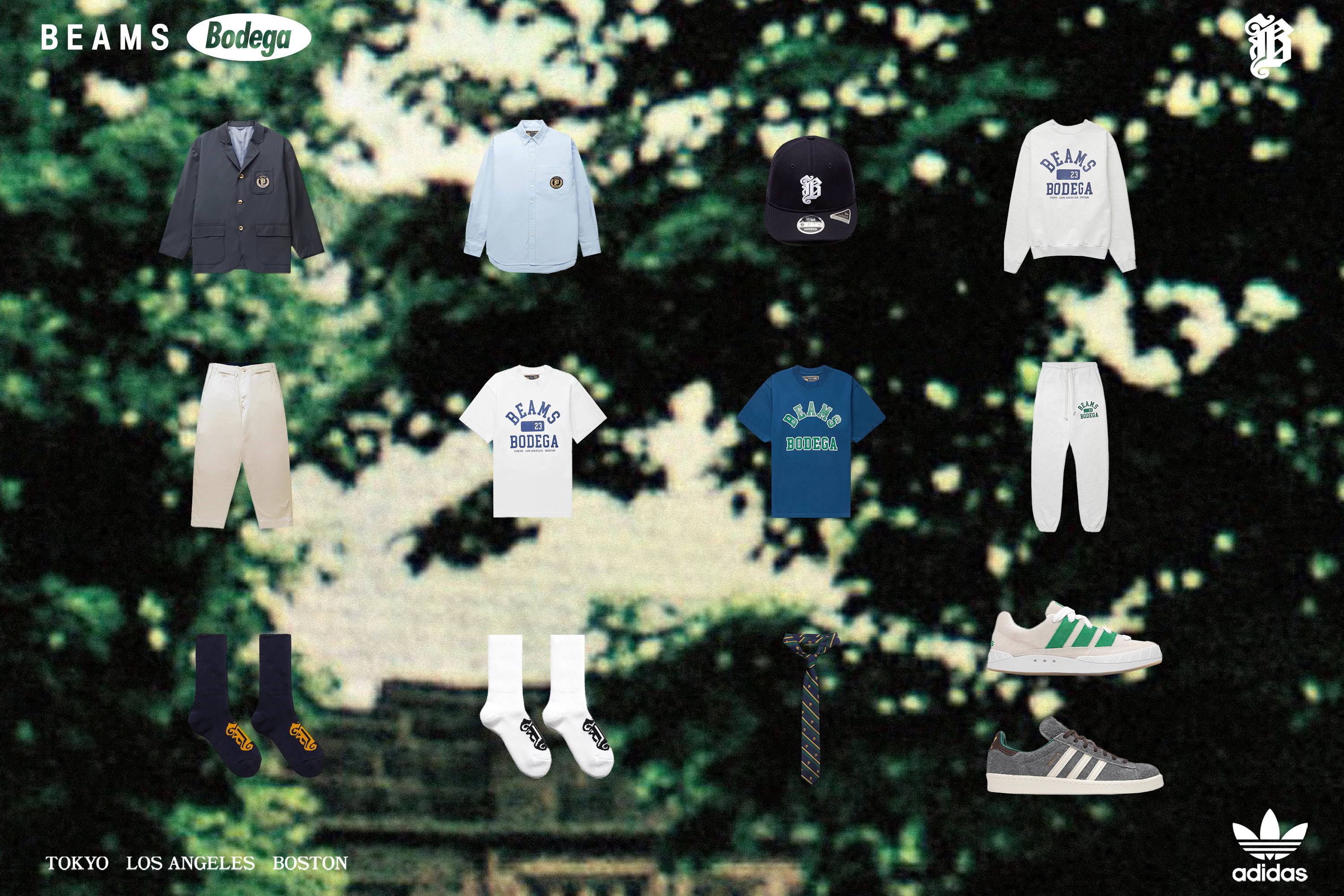 A Closer Look: Bodega x BEAMS x adidas “Easy Ivy” Collection A Closer Look: Bodega x BEAMS x adidas “Easy Ivy” Collection