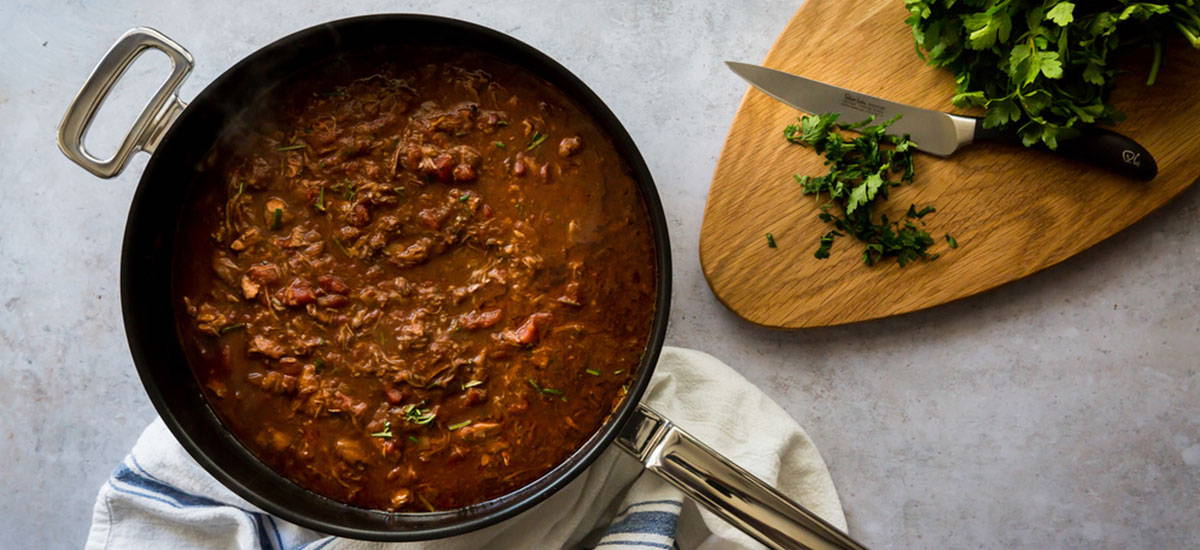 Slow Cooked Duck Ragu