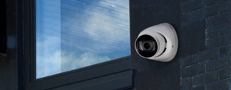 IP Security Camera Systems - IP Camera on wall