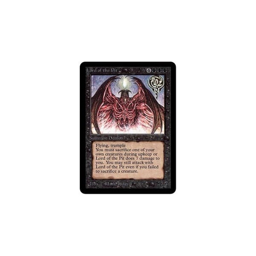 lord of the pit rare card