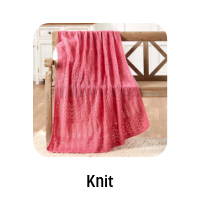 Knit. Image: Herrschners Seraphina Afghan Knit Kit.