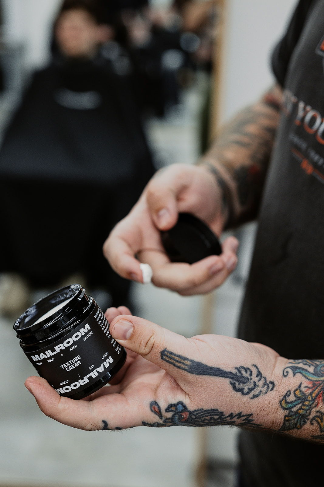 Mailroom Barber Texture Cream Pre-Styler hair product