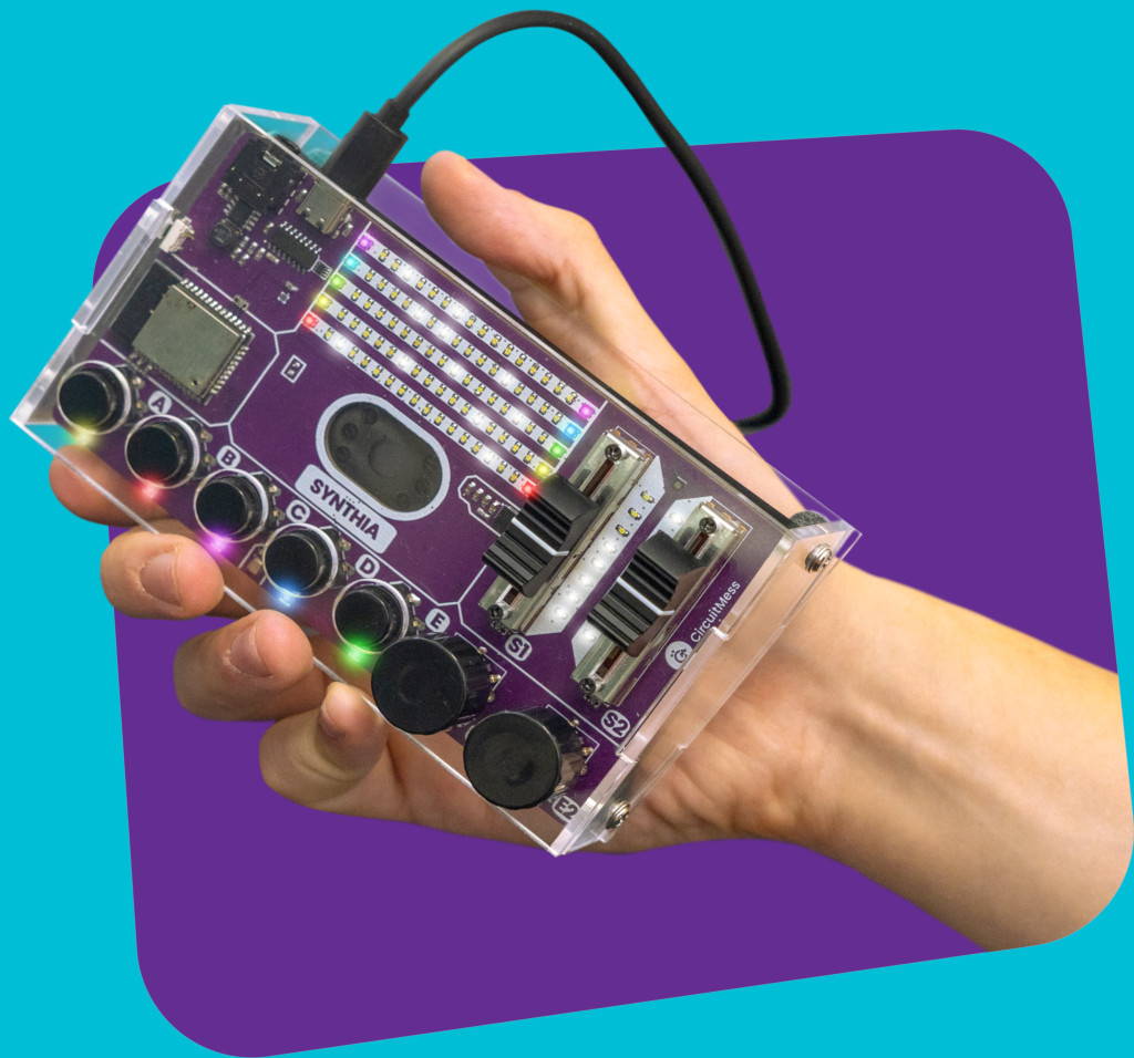 Discover Electronics & Coding With Unique DIY Projects With This Music Bundle Build & Code Your Own Synth & DJ Mixer Ages 11+ 2