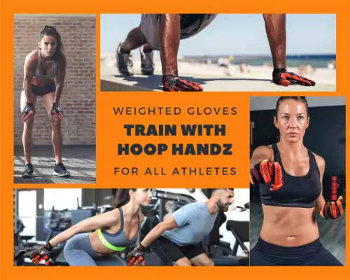 weighted gloves sports training exercise workouts