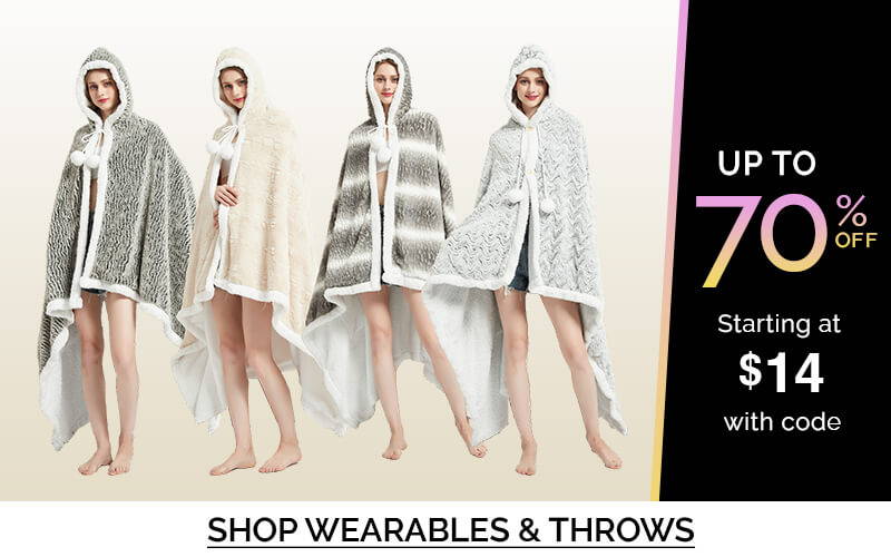 Shop Throws and Wearables